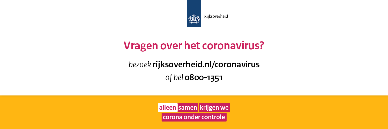 link naar www.rijksoverheid.nl/coronavirus